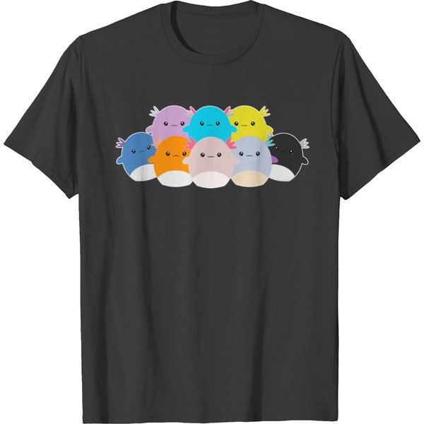 Axolotl Squishmallow T Shirts-image