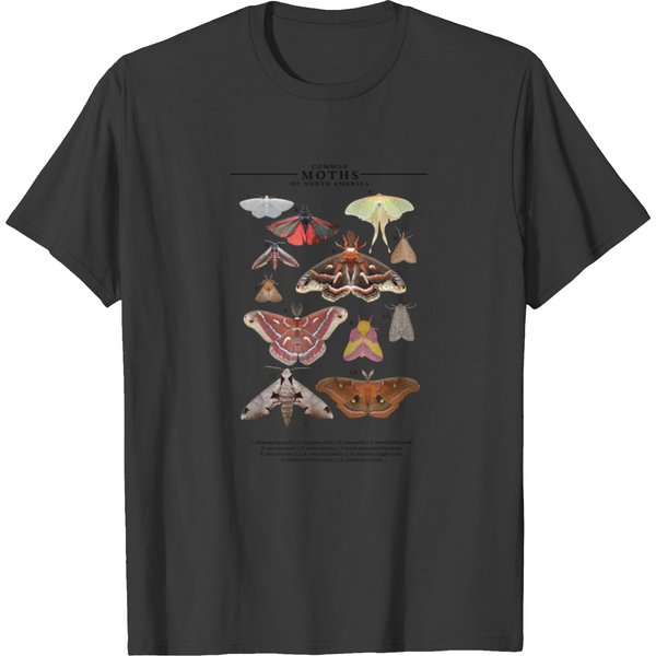 Moths Of North America T Shirts-image