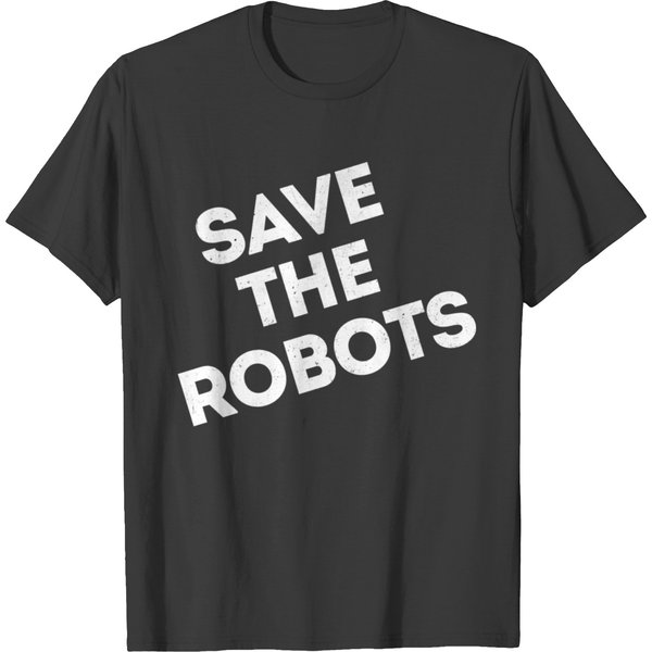 Save The Robots Nyc Dark T Shirts-image