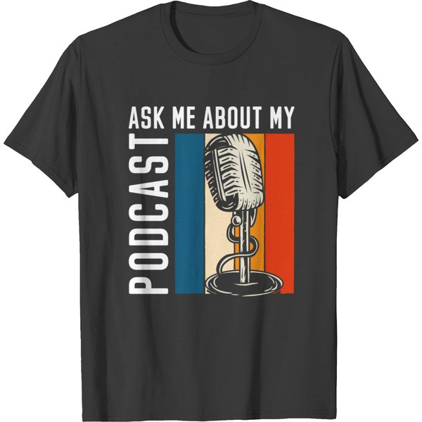 Radio Podcaster Tv Voice T Shirts-image