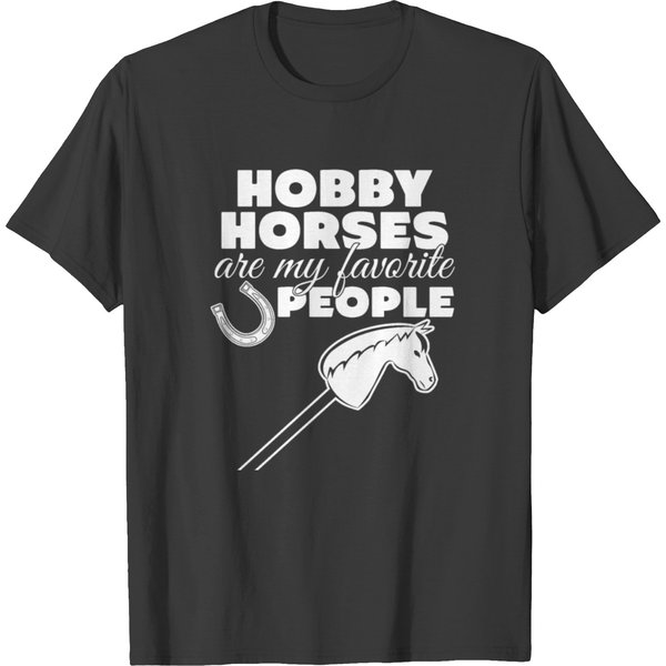 Hobby Horse Riding Riders Hobbyhorse T Shirts-image