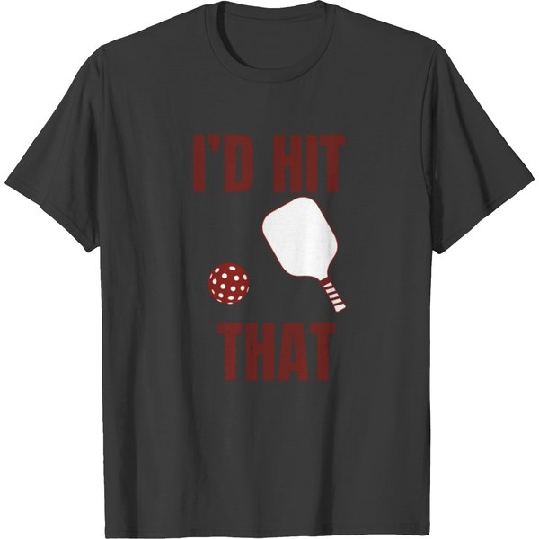 D Hit That Pickleball Funny Pickleball Gift T Shirts-image