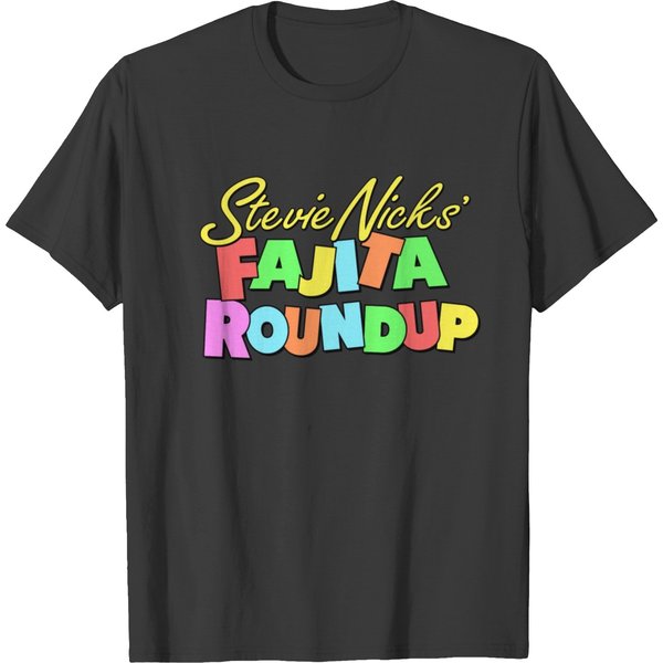 Stevie Nicks Fajita Roundup Logo Only Snl By Kelly T Shirts-image