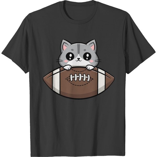 Football Cat T Shirts-image