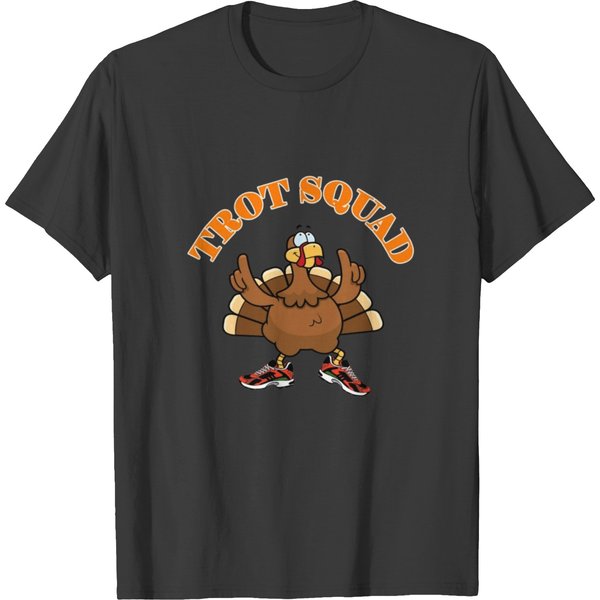 Thanksgiving Turkey Trot Squad Turkey Trot 5K T Shirts-image