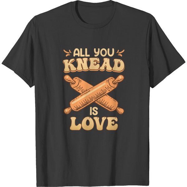 Christmas Bakery All You Knead Is Love T Shirts-image