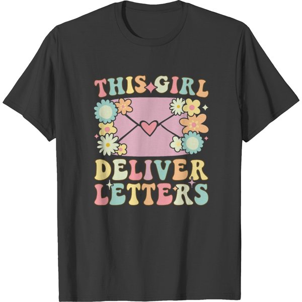 Postal Service Female Postal Worker T Shirts-image