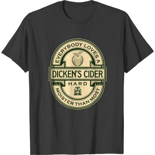 Dicken's Cider Label T Shirts-image