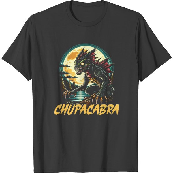 Chupacabra Mythical Beast Goat Sucker T Shirts-image