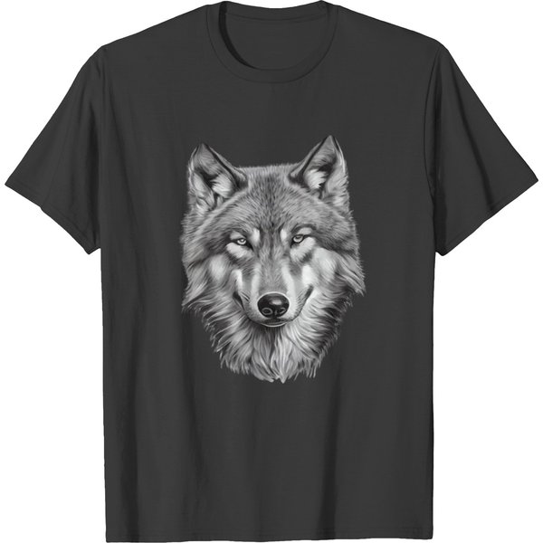 Wolf Lover Moon T-Shirt-image