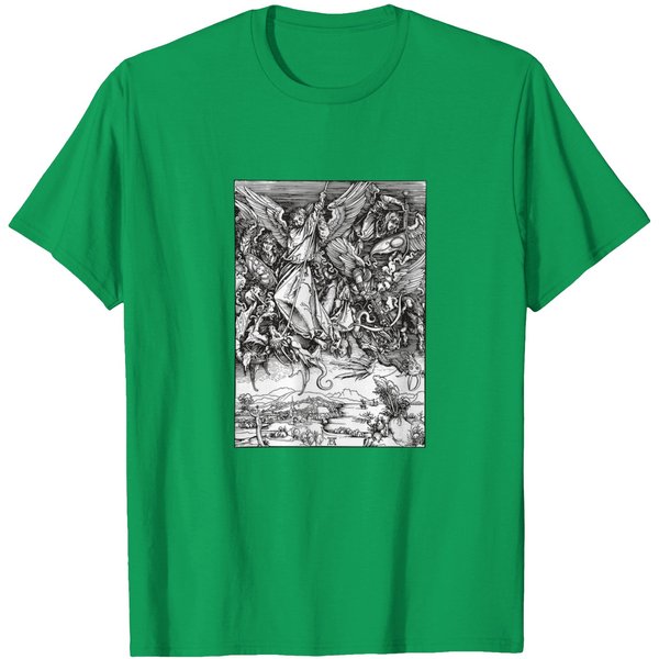 Albrecht DüRer Saint Michael - Albrecht Durer - T-Shirt-image