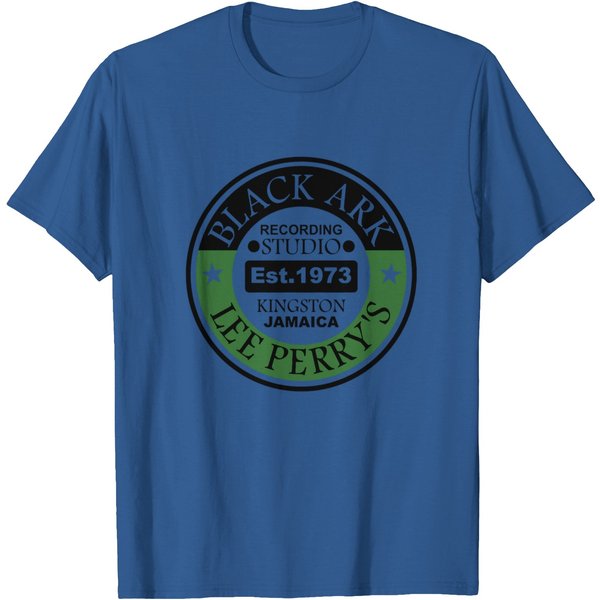 Lee Scratch Perry Black Ark Logo - Reggae 45'S Record Collector Jamaica Roots Dub Active T-Shirts-image