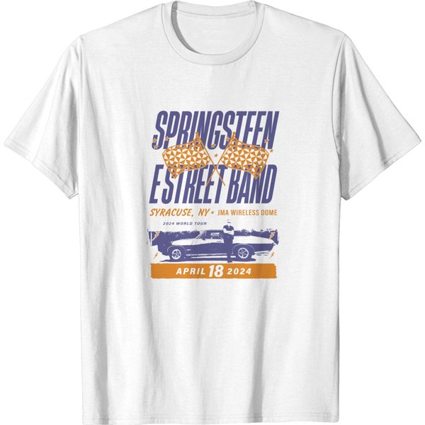Syracuse April 18 Bruce Springsteen &Amp; The E Street Band World Tour 2024 Shirt-image