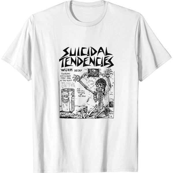 Suicidal Tendencies Suicidal Tendencies ††††&Nbsp_Punk Flyer Tribute T-Shirts-image