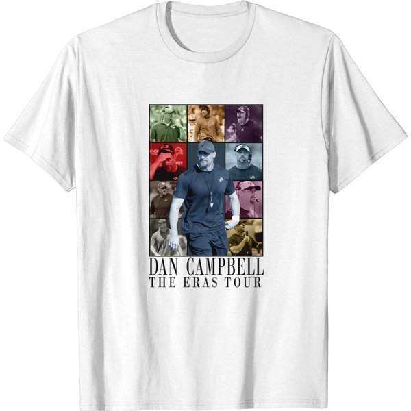 Dan Campbell The Eras T Shirt, Unisex Shirt, Gift For Fan-image