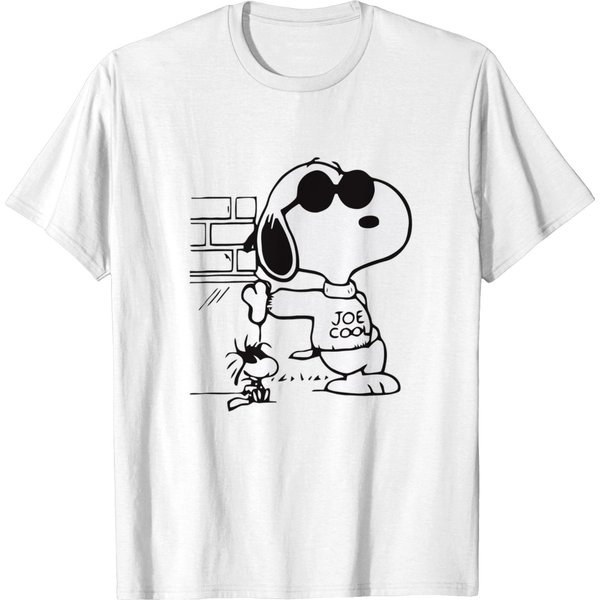 Snoopy Joe Cool T-Shirt Cool Snoopy Woodstock T-Shirt-image