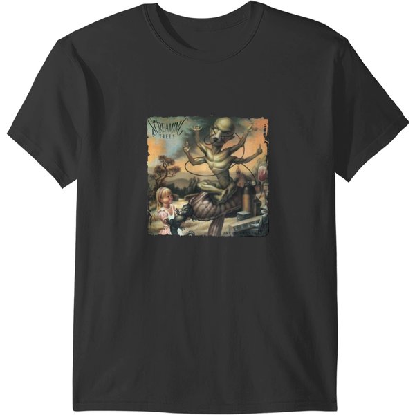 Screaming Trees Uncle Anesthesia Men Short Sleeve Round Neck Summer Shirt Comfortable Black T-Shirts-image