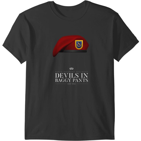504Th Infantry Regiment T-Shirts-image