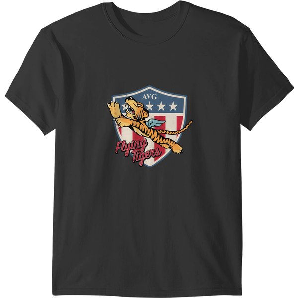 Ww2 Flying Tigers Patch T-Shirts-image