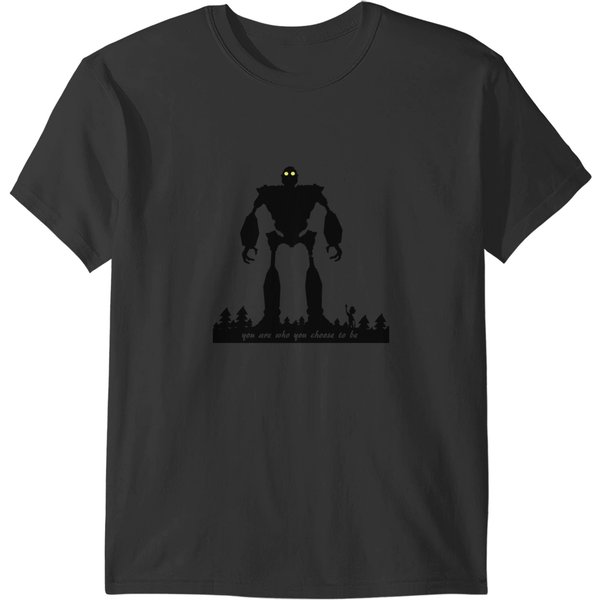 Iron Giant - Choose Who You Are Poster T-Shirts-image