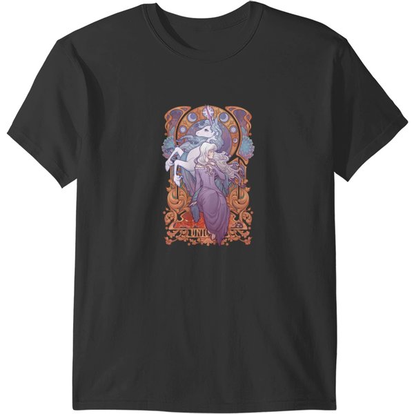 Lady Amalthea - The Last Unicorn Fitted T-Shirts-image