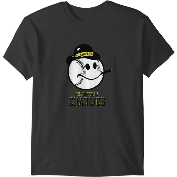 Defunct Charleston Charlies Baseball 1971 T-Shirts-image
