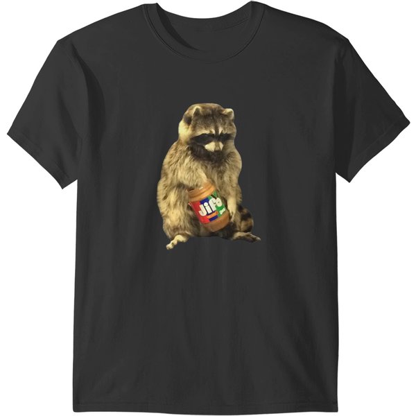 Jif Peanut Butter Raccoon T-Shirts-image