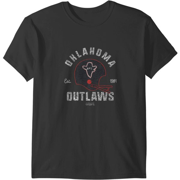 Defunct Series Oklahoma Outlaws T-Shirts-image