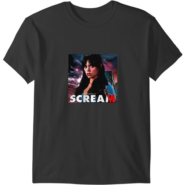 Jenna Ortega - Charpentier Tara - Film Scream 6 - Scream Vl Classique T-Shirts-image