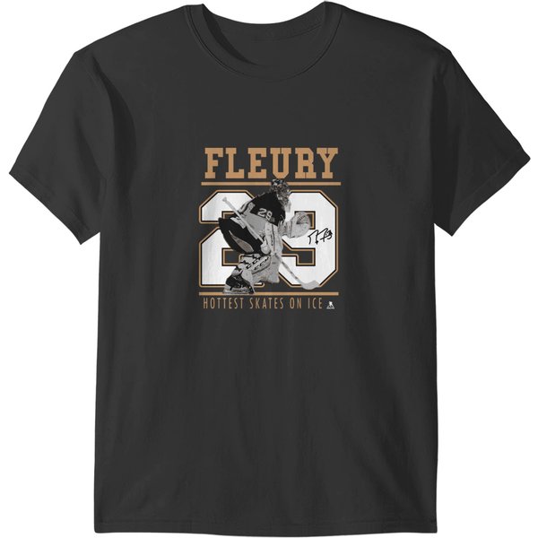 Marc Andre Fleury Las Vegas Knights Hockey T-Shirts-image