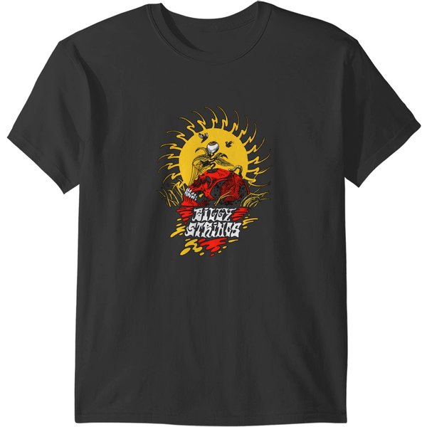 Nice Of Billy Strings Logo Sunset T-Shirts-image