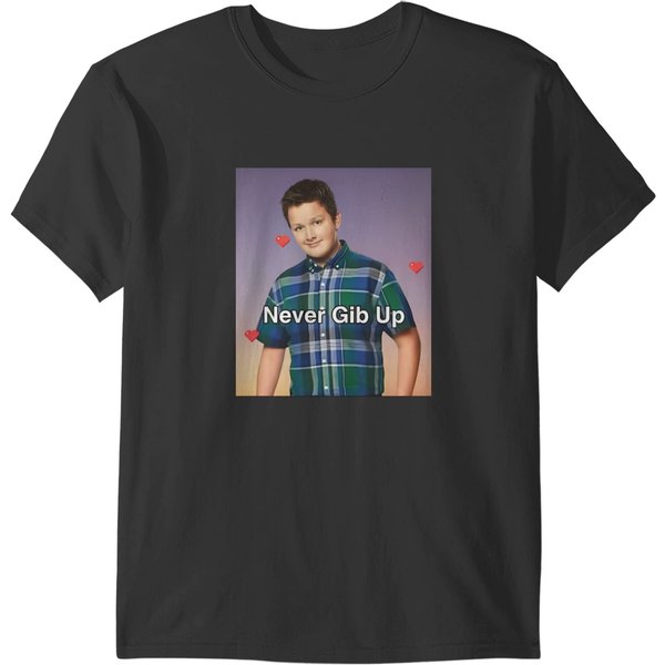 Never Gib Up T-Shirts-image