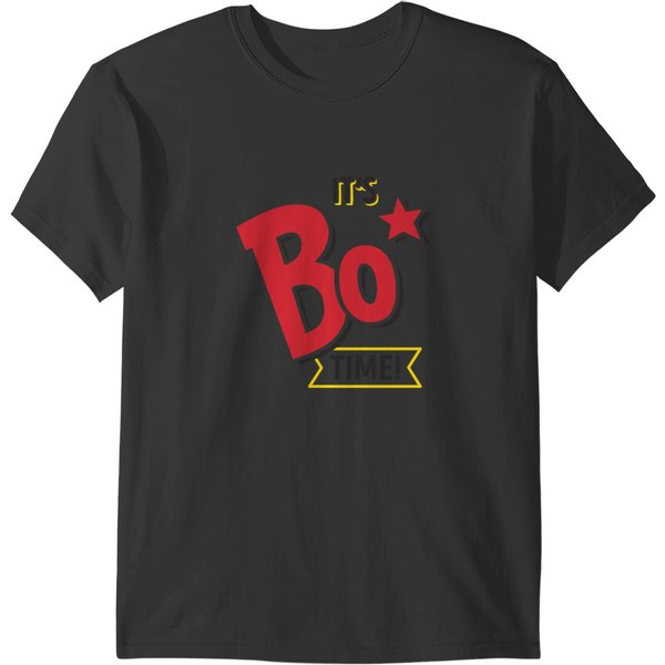 It's Bo Time! - Bojangles (Black Text) T-Shirts-image