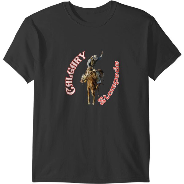 Calgary Stampede. Stampede Parks. Traveling To Montreal Canada T-Shirts-image