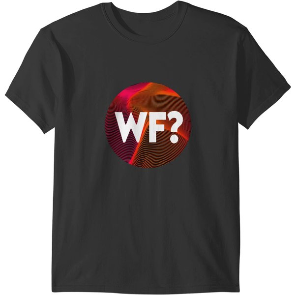 The Why Files Vaporwave Logo Sticker T-Shirts-image