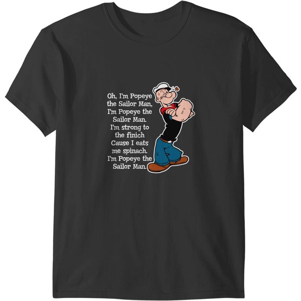 Popeye The Sailor Man Song T-Shirts-image