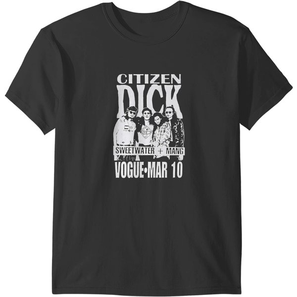 Citizen Dickfictional Band 90S Rock T-Shirts-image