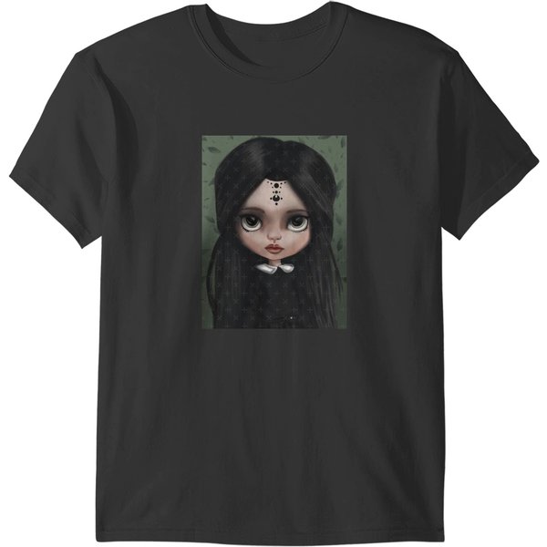Gothic Girl Blythe Doll T-Shirts-image