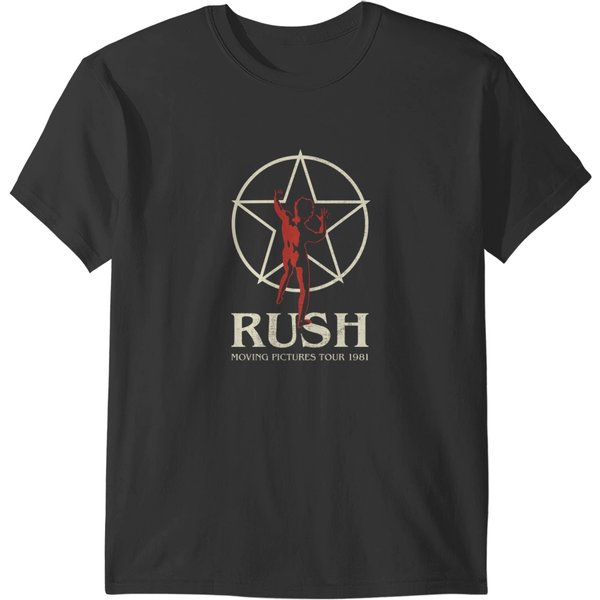RúSh Rock Band 1981 Tour T-Shirts-image