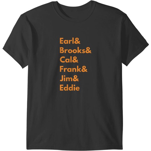 Orioles Hall Of Famers Active T-Shirts-image