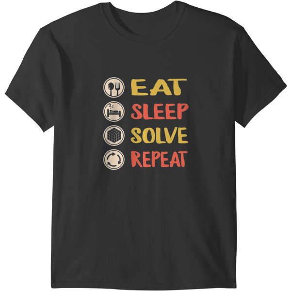 Rubiks Cube Shirt T-Shirts-image