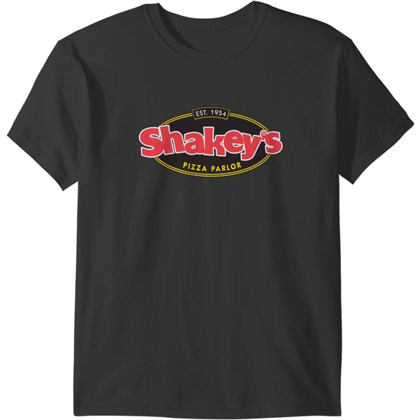 Shakey's Pizza Parlor Est 1954 Food Logo T-Shirts-image