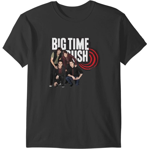 Big Time Rush Logo And Members T-Shirts-image