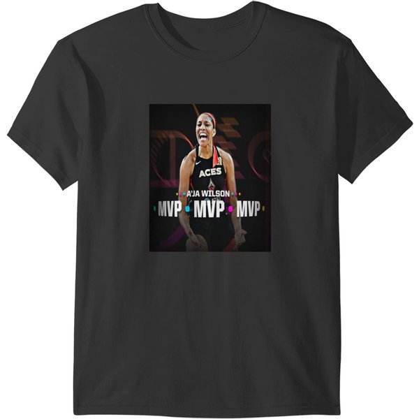 Aja Wilson Mvp T-Shirts-image