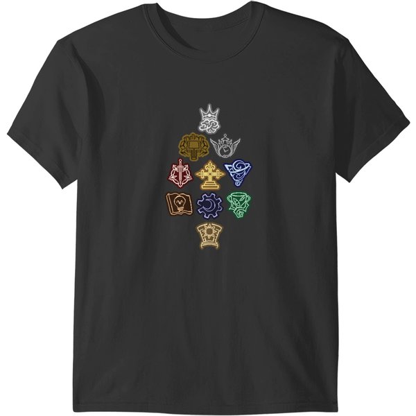 Library Of Ruina Floor Symbol Pixels T-Shirts-image