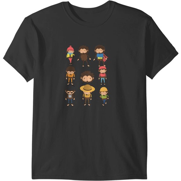 Sneaky Sasquatch Compilation T-Shirts-image