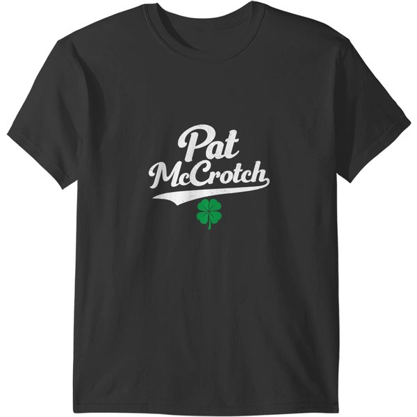 Pat Mccrotch St Patrick's Day Funny Irish Name Gift T T-Shirts-image