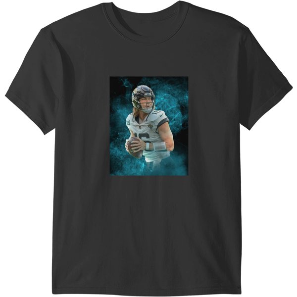 Trevor Lawrence Jacksonville Sports Art (1) T-Shirts-image