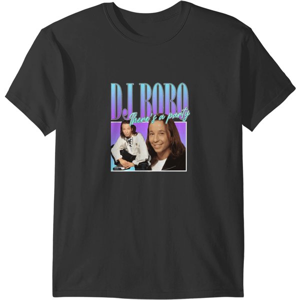 Dj Bobo 90S Style Eurodance Dj Bobo 90S Style Eurodance T-Shirts-image