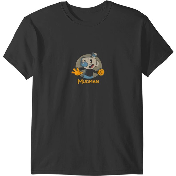 Cuphead Mugman Boy Beauty Art T-Shirts-image